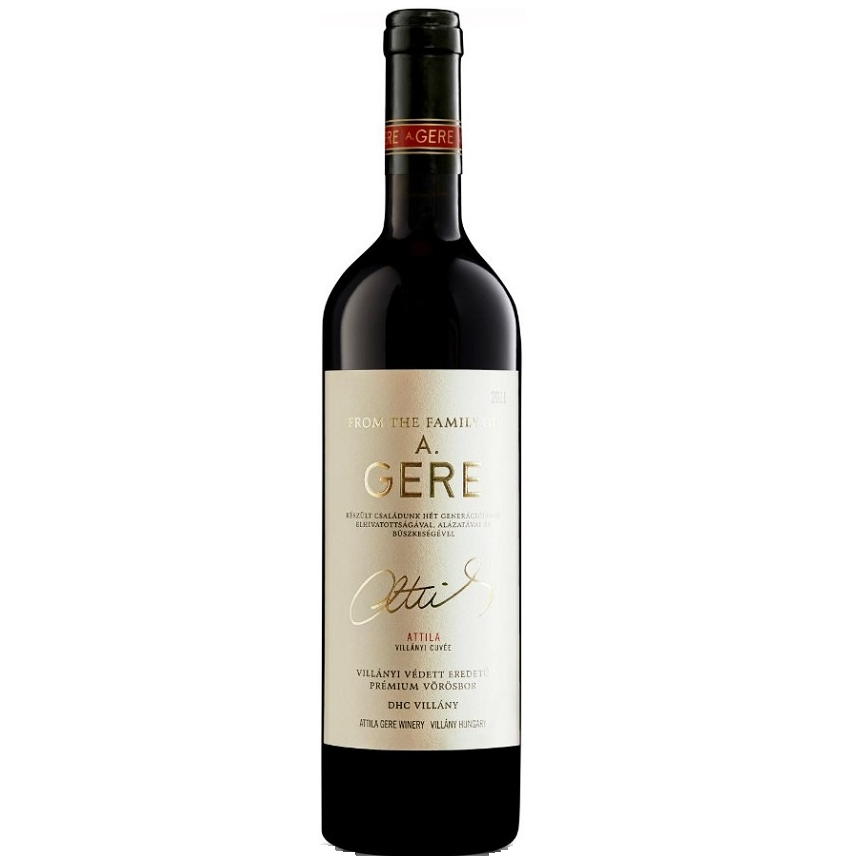 Gere Attila Cuvée, vin rouge spuerieur