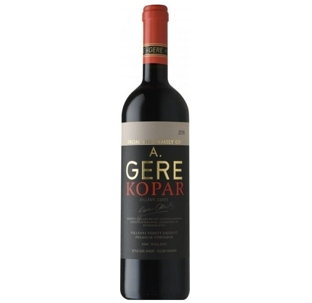 gere-kopar-cuvée Attila Gere Kopar Cuvée Bordeaux Blend aus Villany