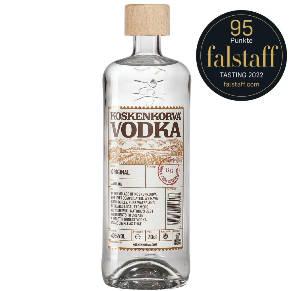 Koskenkorva Vodka Original Vodka finlandaise
