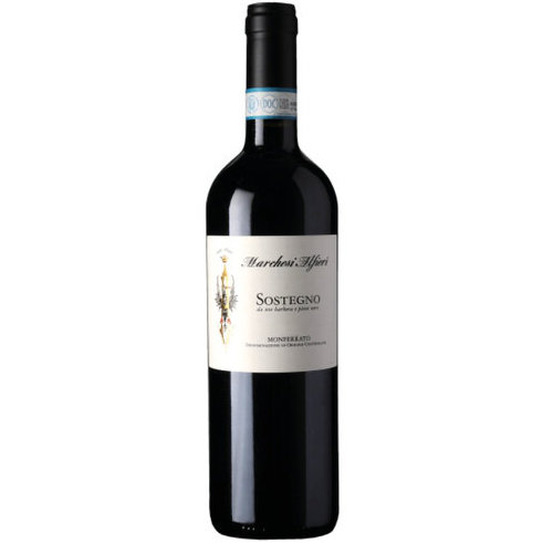 Sostegno Piemont, Marchesi Alfieri, vin rouge d'Italie