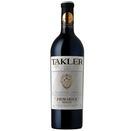 Primarius Merlot Takler, vin rouge d'Hongrie